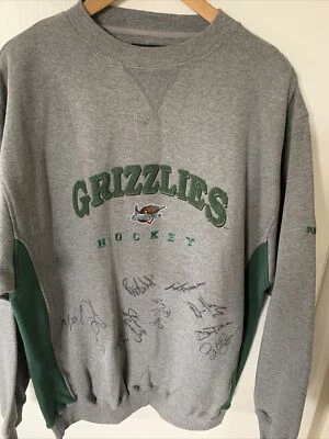 XL Utah Grizzlies Autograph Jersey Signed Hockey Team ECHL Sports Auto Salt Lake - Image 1 of 4