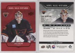 2021-22 Upper Deck AHL All-Stars Red Zane McIntyre #AS-7