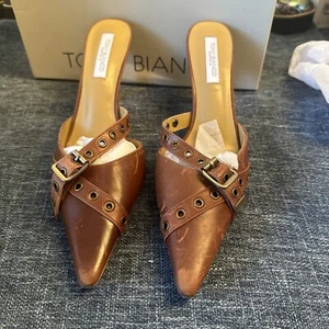 Tony Bianco Savoir In Cognac Size 8.5 A1116 ASIS - Picture 1 of 24