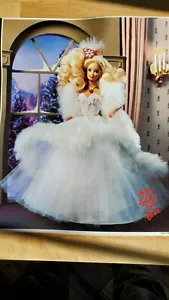 1989 Collectible Holiday Barbie Poster - Picture 1 of 1