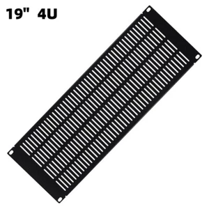 4U Blank Rack Mount Panel Spacer Vented for 19" Server Network Rack Cabinet - Picture 1 of 6