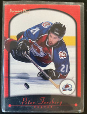 Peter FORSBERG 2000-01 Topps Premier Plus #57 Colorado Avalanche