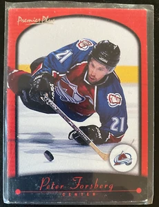 Peter FORSBERG 2000-01 Topps Premier Plus #57 Colorado Avalanche - Picture 1 of 2