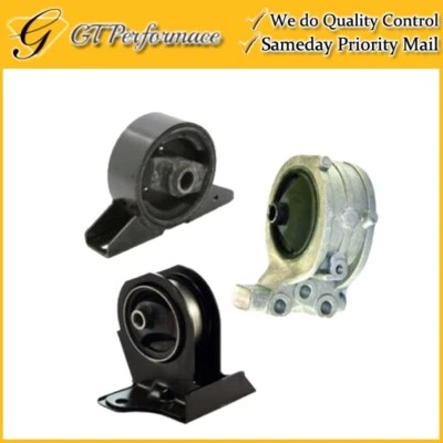 Quality Engine Motor Mount 3PCS Set for 1999-2005 Mitsubishi Eclipse Galant 2.4L - Image 1 of 4