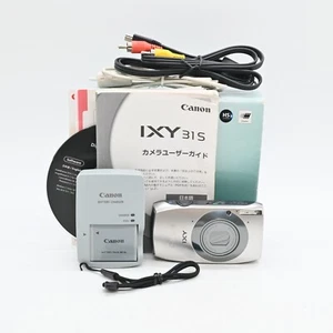 Canon IXY 31S Silver 12.1 MP Digital Camera from Japan - Picture 1 of 11