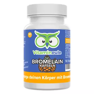 Bromelain Kapseln mit 400 mg Extrakt / 960 F.I.P. - vegan - Vitamineule - Bild 1 von 6