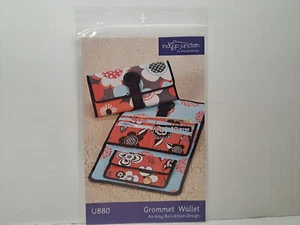 Indygo Junction Pattern - Grommet Wallet #IJ880 - Uncut - Picture 1 of 3