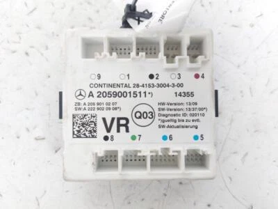 A2059001511 CENTRALINA COMFORT DX ANTERIORE MERCEDES-BENZ CLASSE C (W205) 2.2 CD - Immagine 1 di 3