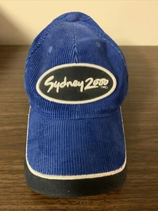 Sombrero de pana azul Sydney 2000 colección olímpica milenio RARO - Imagen 1 de 5