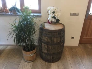 Bowmore Holzfaß Whiskyfaß Faßtisch Stehtisch frisch entleert Whisky Islay Faß  - Bild 1 von 6