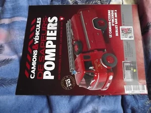 0104 Fascicule Camions & véhicules sapeurs-pompiers n°9 Berliet GAK 20H 2 - Imagen 1 de 1