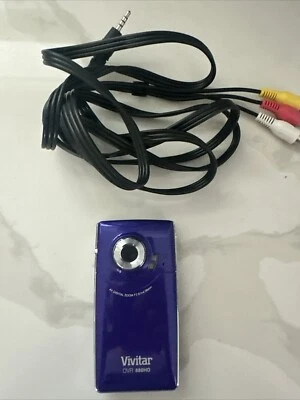 Vivitar DVR880HD Camcorder -  Purple - Image 1 of 3