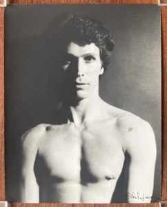 Danseur par Michel Lidvac. Russe ? Étoile sur l'épaule. Danse. Dance. 24x30. - Picture 1 of 2