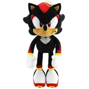 Sonic the Hedgehog Shadow Plushie Stuffed video games Plush Toy SEGA 33cm UK - Picture 1 of 3
