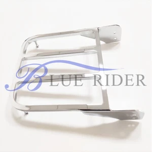 For Suzuki Boulevard Intruder VL800 M50 C50 Chrome Sissy Bar Rear Luggage Rack - Picture 1 of 4
