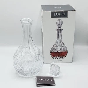 Godinger Wine Whiskey Liquor Decanter Dublin Collection 28 Oz - 850 ml - Picture 1 of 16