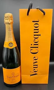 Veuve Clicquot Champagne Bottle Gift Bag - New - Picture 1 of 14