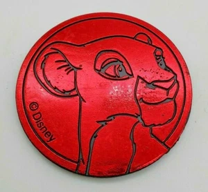 NALA Red Refractor 1995 Plástico Pog Slammer Disney El Rey León #4 - Imagen 1 de 2