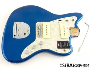 Fender American Ultra Jazzmaster LOADED BODY USA Guitar Parts Cobra Blue - Picture 1 of 3