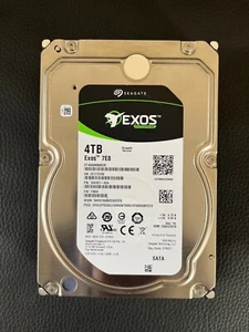 Seagate Exos 7E8 4TB interno 7,2K giri/min SATA 6Gbps 3,5'' ST4000NM0035 -Usato poco - Foto 1 di 2