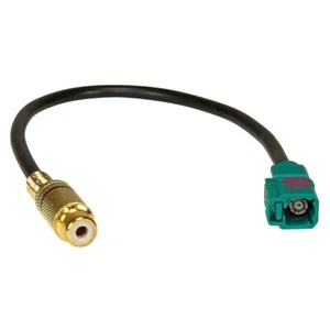 Adaptateur Vidéo Fakra (f)> Prise RCA pour Mercedes Comand & Ford NX Navis 2010 - Picture 1 of 1