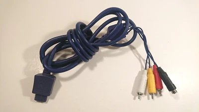 Intec AV & S-Video Cable For GameCube Nintendo 64 N64 SNES - Image 1 of 2