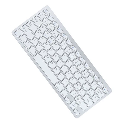 78 Keys Spanish Wireless Keyboard Thin Lightweight Silent Spanish - Image 1 of 4