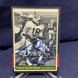 Tully Blanchard Custom Autographed Football Card - Picture 1 of 2
