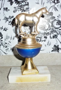 Vintage Quarter Horse Show Thophy 1970er 7" TALL PEE WEE HEYHOLE RACE # - Bild 1 von 2