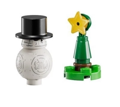NEW Star Wars Lego Holiday Top Hat Snowman BB-8 & Christmas Tree Microset - Image 1 of 3