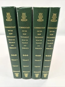 A Commentary on the New Testament from the Talmud and Hebraica, 4 Vols Lightfoot - Bild 1 von 19