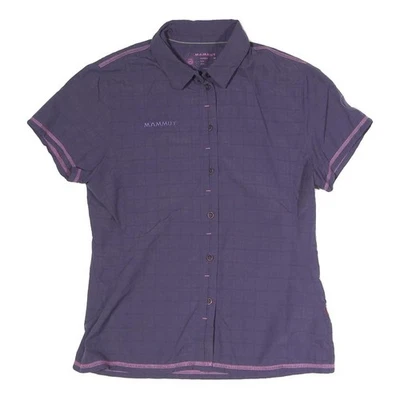 MAMMUT Womens Purple Button Shirt Short Sleeve Collared Outdoor M - Image 1 of 4