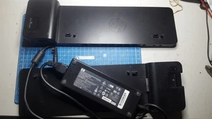 2 x Hp Ultra Slim dockingstation 2x + 1x 120W Hp netzteil Usb C - Bild 1 von 7