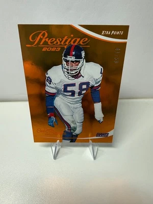 Carl Banks 2023 Panini Prestige Xtra Points Orange /49 #216 Giants - Image 1 of 4