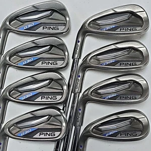 Ping G30 Iron Set 6-9+W+U+S+L CFS Steel Shaft Flex-S 8pcs Lefty-Handed Used - Picture 1 of 13
