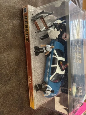 NewRay Toys Rescue Power Series Police Car & Motorcycle 1:32 Scale NYPD - Image 1 of 3