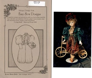 Easy Sew Designs BHD1258 18" 1890 Periode braun Haus Puppenkleidung Schnittmuster - Bild 1 von 2