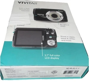 Vivitar 16mp Optical Lens Digital Camera - Black- 2023 Model VES529*New - Picture 1 of 3