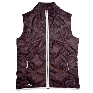 KJUS Lightweight Systems Primaloft Vest SIZE 40 Large Purple Maroon Jacket - Picture 1 of 12