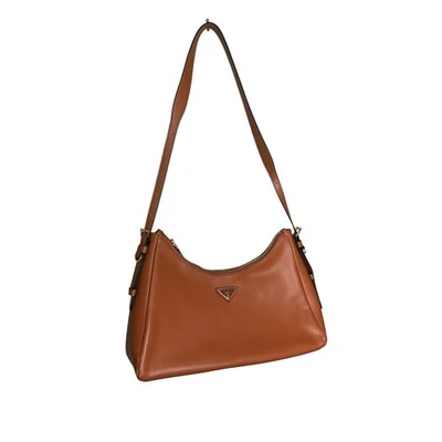 Prada Aimee  Leather Shoulder bag caramel color - Image 1 of 4