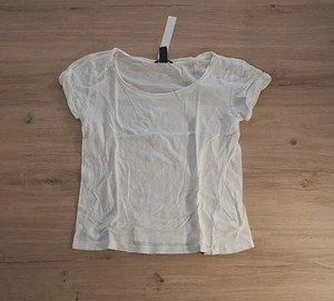 H&M, Tshirt, weiß, Größe XS - Bild 1 von 2