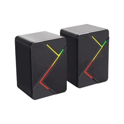 Mini USB Power Sound System With Customizable Color Lighting Speaker - Image 1 of 4