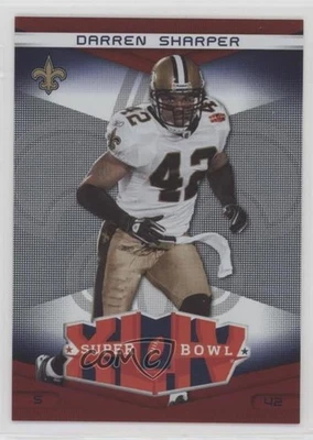 2010 Donruss Elite Super Bowl XLIV /999 Darren Sharper #3 - Image 1 of 2