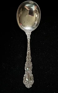 "Cuchara sopera Gorham plata esterlina imperial crisantemo gumbo 6 5/8""" - Imagen 1 de 8