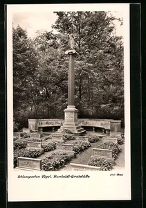 Ansichtskarte Berlin-Tegel, Schlossgarten, Humboldt-Grabstätte  - Picture 1 of 2