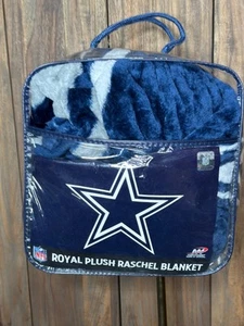NFL Dallas Cowboys Raschel Blanket - Picture 1 of 4