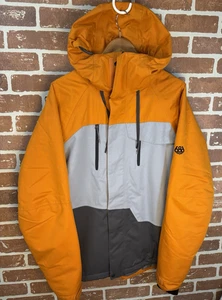 686 Geo Insulated Snowboard Jacket (M) Copper Orange M2W115-COCB New Without Tag - Picture 1 of 14