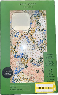 Funda Protectora Kate Spade New York Apple iPhone 15 Pro Max con MagSafe - Rosa Foto 1 de 3