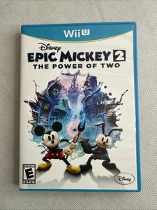 Disney Epic Mickey 2: The Power of Two (Wii U, 2012)Complete Tested Working Game - Picture 1 of 5