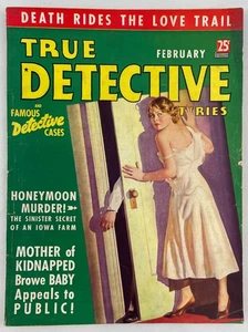True Detective Mysteries, February 1937, Vintage True Crime Stories, Pulp - Imagen 1 de 4